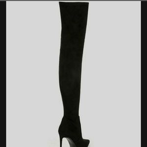 Black Size 10 Steve Madden Over the Knee Boots